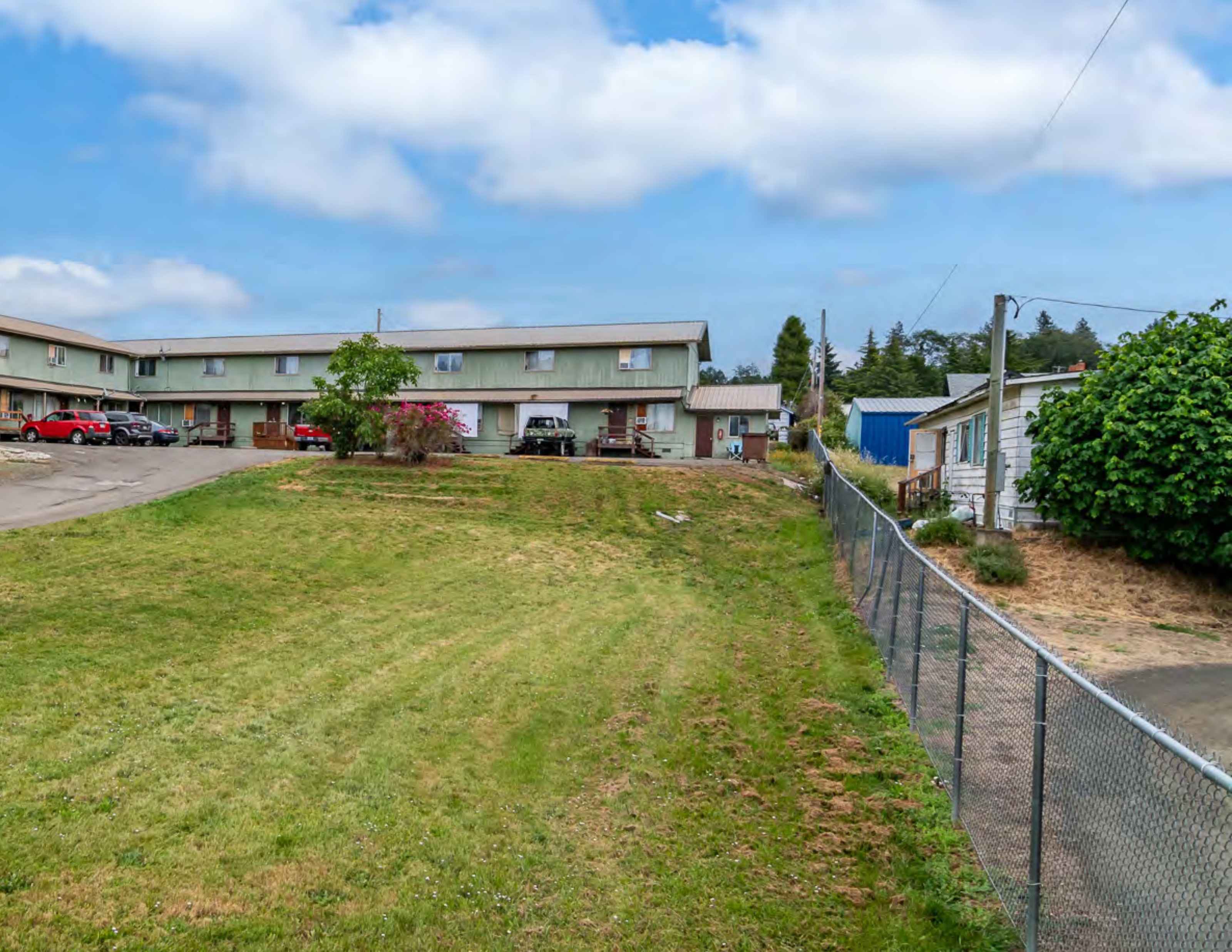 Rear greenspace